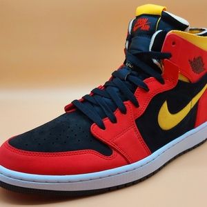 Jordan 1 High Zoom Air CMFT Black Chile Red